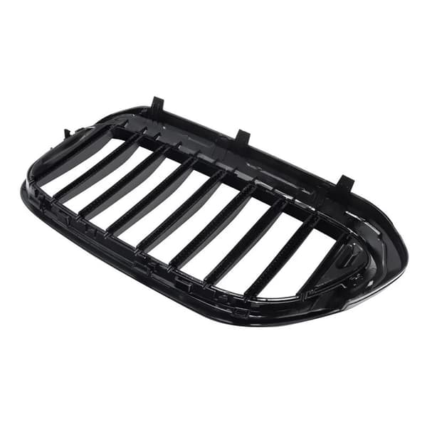 Grilles For BMW 5 Series G30 G31 2017-2019 Front Kidney Single Slat Gloss Black