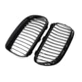 Pikkukuva 10 / 11: Gloss Black Front Kidney Grilles For BMW E92 E93 3-Series 2D 2010-2013 Facelift