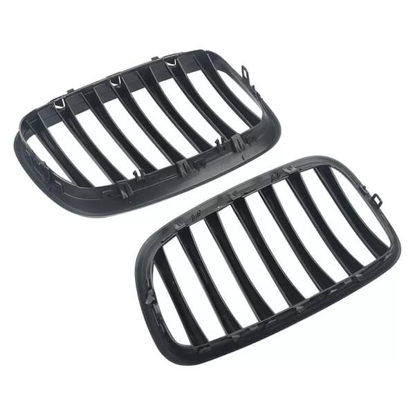 For BMW X5 X6 E70 E71 E72 2007-2013 Front Hood Kidney Sport Grilles Glossy Black