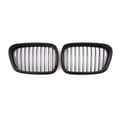 Miniatyrbillede 4 af 11: Pair Grilles For 97-03 BMW E39 5-series 525 530 535 M5 Front Kidney Gloss Black