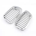 Miniatyrbilde 11 av 11: For BMW E46 3 Series 2DR Coupe 1998-02 Pre-LCI Front Kidney Grills Grille Chrome