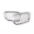 Miniatyrbilde 5 av 11: Pair Chrome Front Kidney Sport Grille Grill For BMW E46 3 Series 2Door 1998-2001