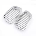 Miniatyrbilde 6 av 11: Pair Chrome Front Kidney Sport Grille Grill For BMW E46 3 Series 2Door 1998-2001