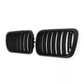 Miniatyrbilde 4 av 11: PAIR FOR BMW E36 M3 3SERIES 97-99 FACELIFT MATTE BLACK FRONT KIDNEY GRILLE GRILL