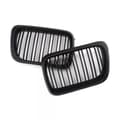 Miniatyrbilde 5 av 11: PAIR FOR BMW E36 M3 3SERIES 97-99 FACELIFT MATTE BLACK FRONT KIDNEY GRILLE GRILL