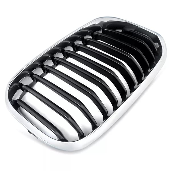 FOR BMW 1 SERIES F20 F21 15-2019 FRONT UPPER KIDNEY GRILLE RIGHT O/S 51137371748