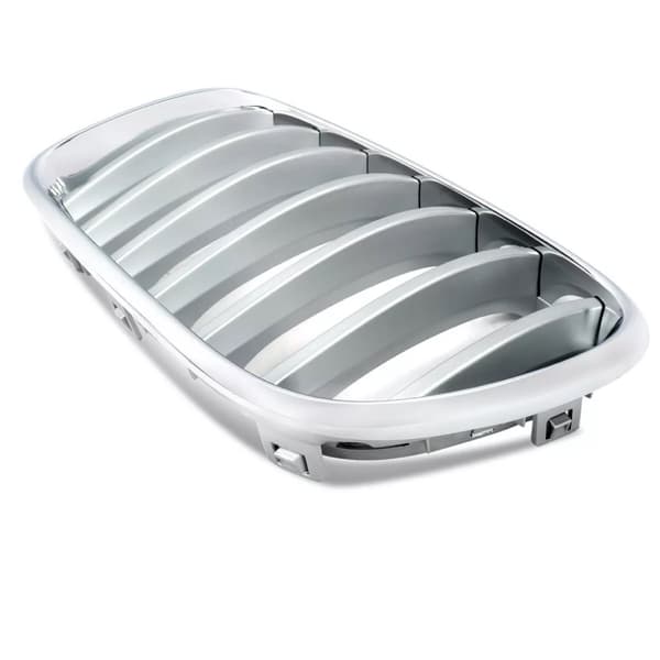 Left Side Front Bumper Kidney Grille Chrome&Silver For BMW X3 F25 X4 F26 10-2014