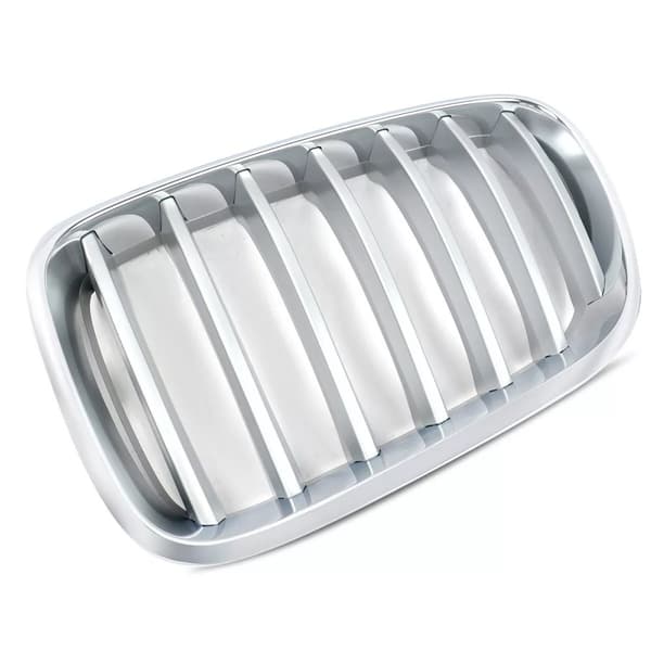 Left Side Front Bumper Kidney Grille Chrome&Silver For BMW X3 F25 X4 F26 10-2014