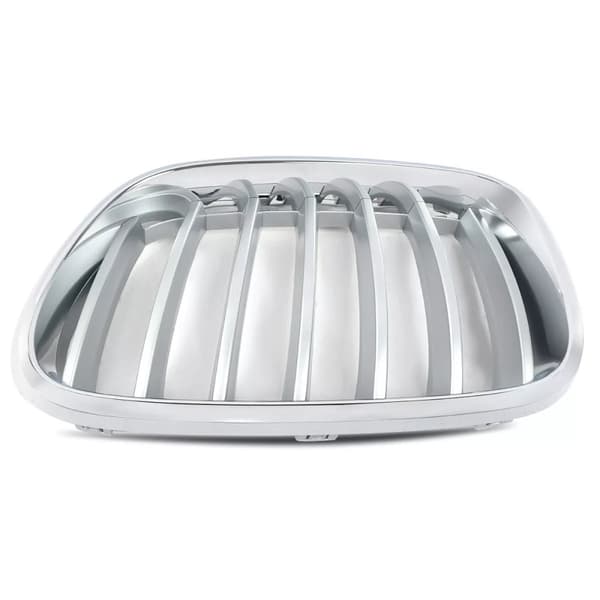 Left Side Front Bumper Kidney Grille Chrome&Silver For BMW X3 F25 X4 F26 10-2014