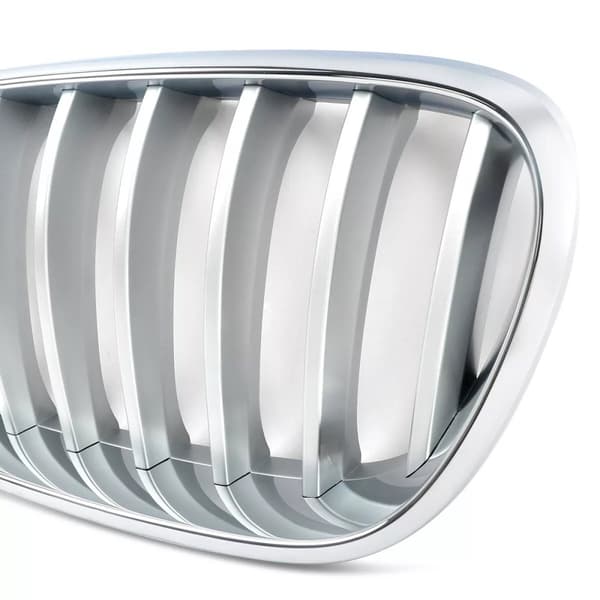 Left Side Front Bumper Kidney Grille Chrome&Silver For BMW X3 F25 X4 F26 10-2014