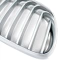 Miniatyrbillede 10 af 11: RH Right Side Front Bumper Kidney Grille Chrome For BMW X3 F25 X4 F26 2010-2014