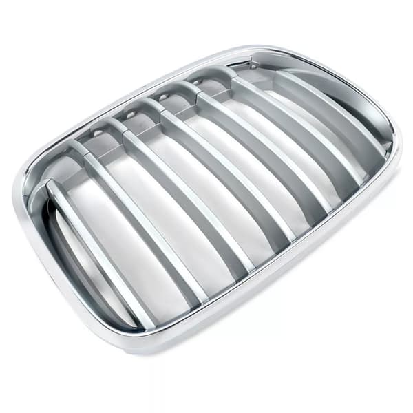 RH Right Side Front Bumper Kidney Grille Chrome For BMW X3 F25 X4 F26 2010-2014