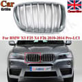 Miniatyrbillede 1 af 11: RH Right Side Front Bumper Kidney Grille Chrome For BMW X3 F25 X4 F26 2010-2014