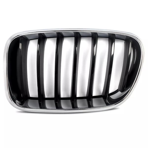 FOR BMW F25 X3 F26 X4 2010-2014 CHROME+BLACK FRONT KIDNEY GRILLE GRILL LEFT SIDE