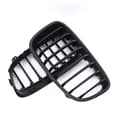 Miniatyrbillede 6 af 11: Matte Black Front Kidney Grill Grilles For BMW F20 F21 1 Series 2011-2014 12 13