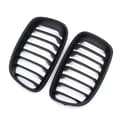 Miniatyrbillede 7 af 11: Matte Black Front Kidney Grill Grilles For BMW F20 F21 1 Series 2011-2014 12 13