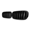 Miniatyrbilde 4 av 11: 2x For BMW Kidney Grills Grilles Gloss Black X5 F15 F85 X6 F16 F86 07.2013- 2017
