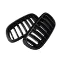 Miniatyrbilde 10 av 11: 2x For BMW Kidney Grills Grilles Gloss Black X5 F15 F85 X6 F16 F86 07.2013- 2017