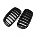 Miniatyrbilde 11 av 11: 2x For BMW Kidney Grills Grilles Gloss Black X5 F15 F85 X6 F16 F86 07.2013- 2017