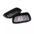 Miniatyrbilde 10 av 11: Matte Black M-Color Front Kidney Grill Grilles For BMW E36 3 Series M3 1997-1999