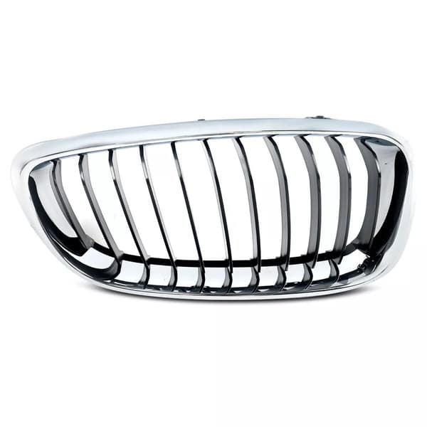 11 Bars Black+Chrome Right Kidney Grill Grille For BMW 3 Series GT F34 2013-2019