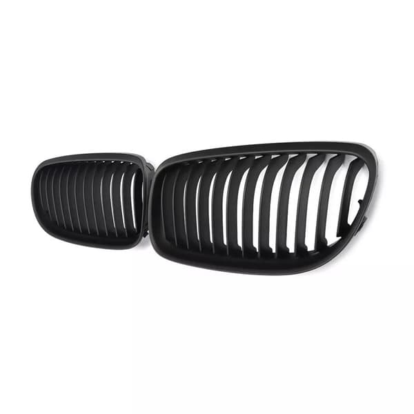 For 2009-2011 BMW E90 E91 LCI 325i 328i 4D Front Kidney Grill Grille Matte Black