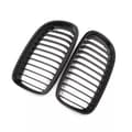 Miniatyrbild 7 av 11: For 2009-2011 BMW E90 E91 LCI 325i 328i 4D Front Kidney Grill Grille Matte Black