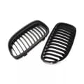 Miniatyrbild 10 av 11: For 2009-2011 BMW E90 E91 LCI 325i 328i 4D Front Kidney Grill Grille Matte Black