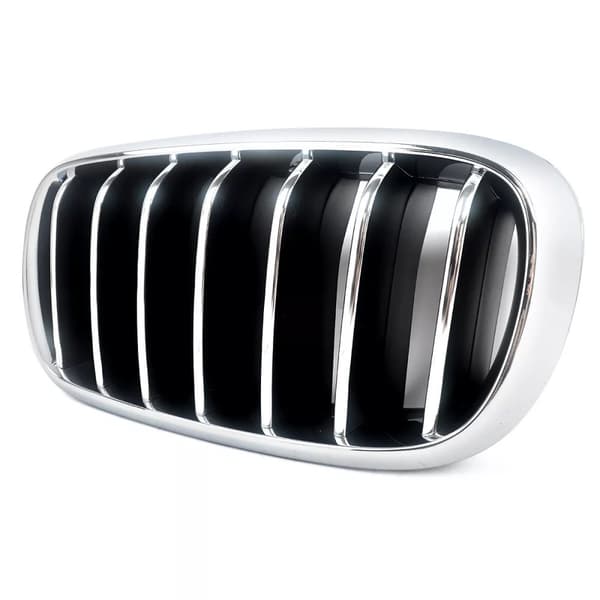 FOR BMW X5 F15 X6 F16 13-2018 OE STYLE FRONT KIDNEY GRILLE CHROME LEFT SIDE N/S