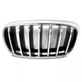 Miniatyrbild 5 av 11: FOR BMW X5 F15 X6 F16 13-2018 OE STYLE FRONT KIDNEY GRILLE CHROME LEFT SIDE N/S