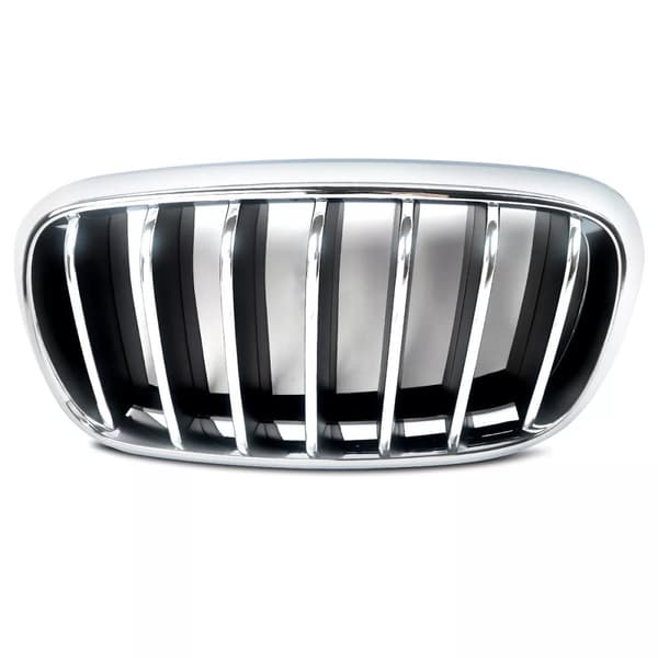 FOR BMW X5 F15 X6 F16 13-2018 OE STYLE FRONT KIDNEY GRILLE CHROME LEFT SIDE N/S