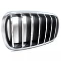 Miniatyrbild 6 av 11: FOR BMW X5 F15 X6 F16 13-2018 OE STYLE FRONT KIDNEY GRILLE CHROME LEFT SIDE N/S