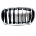 Miniatyrbild 10 av 11: FOR BMW X5 F15 X6 F16 13-2018 OE STYLE FRONT KIDNEY GRILLE CHROME LEFT SIDE N/S