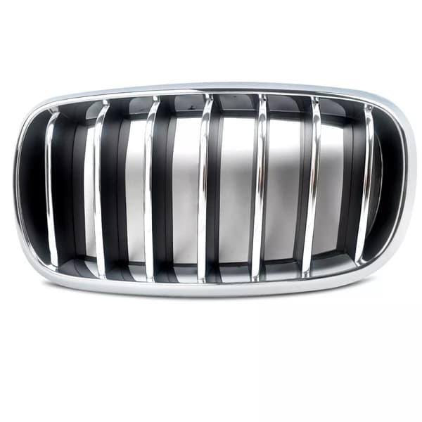 FOR BMW X5 F15 X6 F16 13-2018 OE STYLE FRONT KIDNEY GRILLE CHROME LEFT SIDE N/S