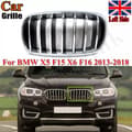 Miniatyrbild 1 av 11: FOR BMW X5 F15 X6 F16 13-2018 OE STYLE FRONT KIDNEY GRILLE CHROME LEFT SIDE N/S
