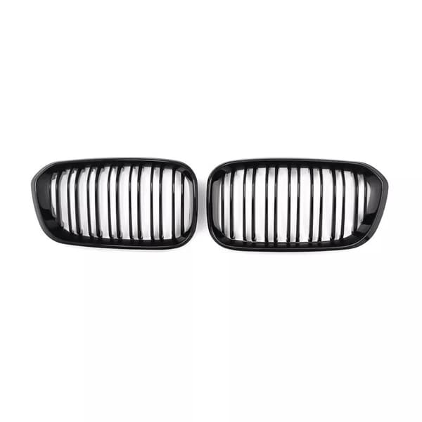 FOR BMW 1 SERIES F20 F21 15-19 LCI M PERFORMANCE KIDNEY GRILLE GRILL+MIRROR CAPS