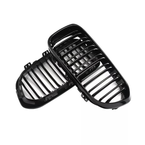 FOR BMW 1 SERIES F20 F21 15-19 LCI M PERFORMANCE KIDNEY GRILLE GRILL+MIRROR CAPS