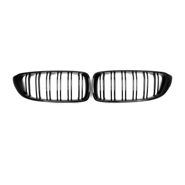 FOR BMW 4 SERIES F32 F33 F36 M PERFORMANCE KIDNEY GRILLE GRILL+MIRROR COVER CAPS