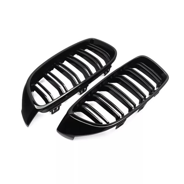 FOR BMW 4 SERIES F32 F33 F36 M PERFORMANCE KIDNEY GRILLE GRILL+MIRROR COVER CAPS
