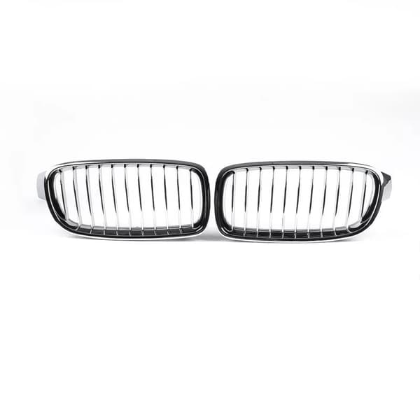 For BMW F30 F31 F35 Saloon Touring 3 Series 2012-2016 Kidney Grill Grille Chrome