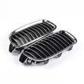 Pikkukuva 8 / 11: For BMW F30 F31 F35 Saloon Touring 3 Series 2012-2016 Kidney Grill Grille Chrome