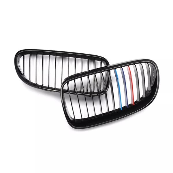 Gloss Black M-Color Front Grille Kidney for 2011-2014 BMW E92 E93 3 Series 2Door