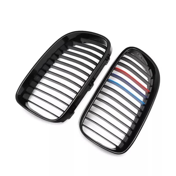 Gloss Black M-Color Front Grille Kidney for 2011-2014 BMW E92 E93 3 Series 2Door