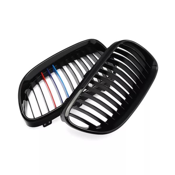 Gloss Black M-Color Front Grille Kidney for 2011-2014 BMW E92 E93 3 Series 2Door