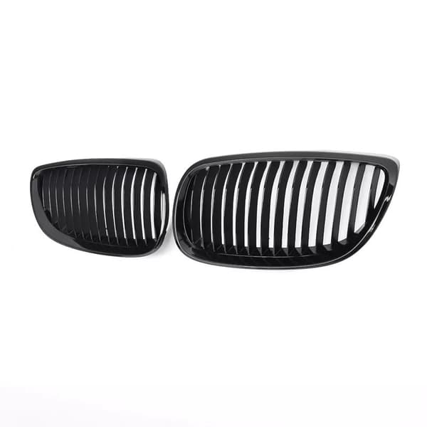 Gloss Black Front Kidney Grill Grilles for BMW E92 E93 3 Series 06-09 Coupe ABS