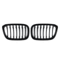Pikkukuva 4 / 11: FOR BMW X4 G02 X3 G01 GLOSS BLACK M PERFORMANCE FRONT KIDNEY GRILLE SINGLE SLATS