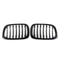 Pikkukuva 5 / 11: FOR BMW X4 G02 X3 G01 GLOSS BLACK M PERFORMANCE FRONT KIDNEY GRILLE SINGLE SLATS