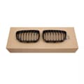 Miniatyrbilde 3 av 11: For BMW F20 F21 1 Series Gloss Black 8 Bar Front Kidney Grill Grille 2011-2014