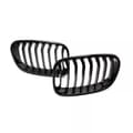 Miniatyrbilde 6 av 11: For BMW F20 F21 1 Series Gloss Black 8 Bar Front Kidney Grill Grille 2011-2014