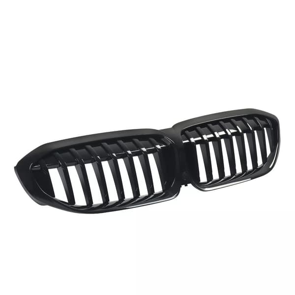 FOR BMW 3 SERIES G20 G21 19+ FRONT KIDNEY GRILLE GRILL GLOSS BLACK M PERFORMANCE